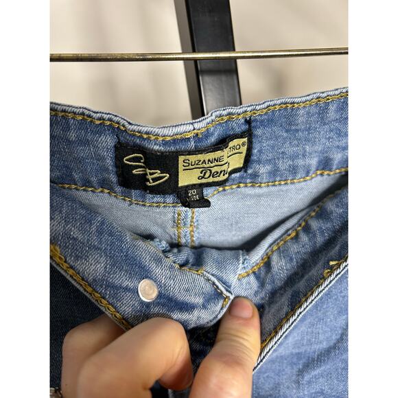 Suzanne Betro Denim Skirt- Size 20 - Picture 2 of 5